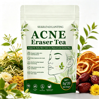 Sachets de thé botanique à base de plantes pour le bien-être quotidien et la routine beauté, thé aux herbes naturelles, 20 unités