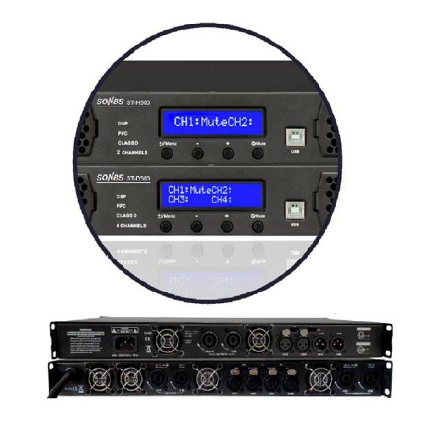 Digital Karaoke Mixer Speakers Power Amplifier Professional 10000W