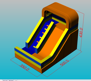 Plaj şişme <span class=keywords><strong>dubai</strong></span> su kaydırağı şişme pembe slayt - Product Image 6