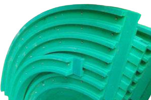 Non-toxic, tasteless & Low Water-Absorpsion Plastic UHMWPE <b>Corner</b> Track And Chain Guide Rails - Product Image 3
