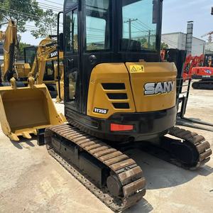 Excavatrice Sany SY35U 3,5 tonnes, machine de terrassement hydraulique avec godet, composants essentiels du moteur, modèle 2022, capacité de godet de 0,6 m³ - Product Image 2
