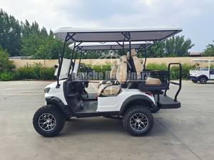 Carritos de golf eléctricos de 4 plazas Proveedor acepta Logotipo de color personalizado Venta caliente carrito de golf batería de litio - Product Image 6