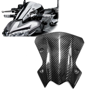 Parabrisas de Fibra de Carbono Real Lavitin 3K para Motocicleta, Panel de Protección Contra el Viento para <span class=keywords><strong>Kawasaki</strong></span> Z900 2020-2024, Accesorios - Product Image 1