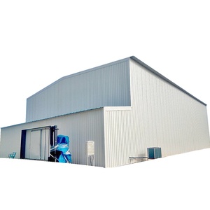 Structure en acier halle de construction charpente métallique hangar d'élevage de moutons - Product Image 2