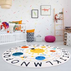 พรมปูพื้นสำหรับเด็กเล่น พรมหนานุ่มสำหรับคลาน พรมสำหรับห้องเด็กเล่น - Product Image 4