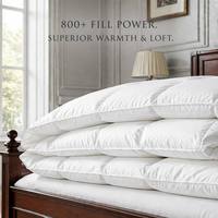 Couette de luxe Xueruisha en duvet d'oie blanche 95% pour toutes les saisons, chaleur toute l'année, 500g, écologique, respirante, en coton, ensembles de literie, couettes