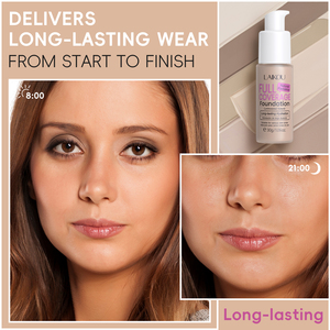 Fond de teint Laikou Matte Vegan à couvrance totale, fini soyeux et lisse, <span class=keywords><strong>base</strong></span> de maquillage pour le <span class=keywords><strong>visage</strong></span> - Product Image 4