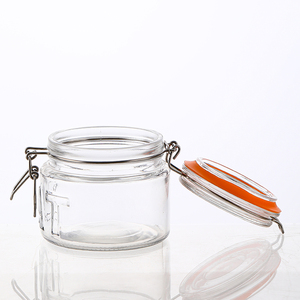Pots de stockage en verre Offre Spéciale <span class=keywords><strong>Lino</strong></span> 730ml 1L 1.6L avec couvercle hermétique Offre Spéciale bouteilles et bocaux de stockage pour <span class=keywords><strong>la</strong></span> <span class=keywords><strong>cuisine</strong></span> - Product Image 6