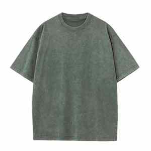 เสื้อยืดคอตตอนแท้ 230 กรัม ซักแล้ว ทรงเรโทรอเมริกัน แบรนด์อเมริกัน พร้อมโลโก้แบรนด์ตามสั่ง - Product Image 3