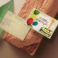 Cartolina personalizzata con stampa di alta qualità