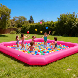 <span class=keywords><strong>Piscine</strong></span> gonflable pour enfants Keyubo 4*6*0.6m, pour nouveau-nés, <span class=keywords><strong>toile</strong></span> en PVC imperméable durable, dimensions personnalisées, réduction pour les commandes en gros - Product Image 6