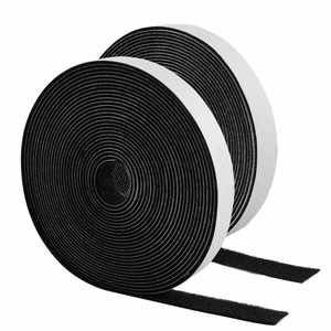 Rouleau de bande auto-agrippante auto-adhésive 100 % nylon, bande Velcro en tissu nylon, Velcro à forte adhérence - Product Image 4