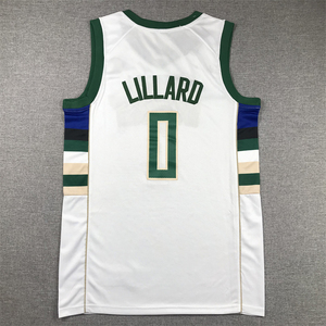 <span class=keywords><strong>Maillot</strong></span> de basket-ball Giannis Antetokounmpo 2026, style rétro <span class=keywords><strong>Damian</strong></span> <span class=keywords><strong>Lillard</strong></span>, cousu, pour hommes, tailles S-2XL - Product Image 3