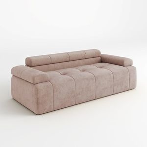 Tofu Block Vacuum Compression <b>Sofa</b> One-Line Square Tufted <b>Foam</b> Filling Living Room <b>Sofa</b> Set - Product Image 2