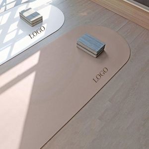 Tapete de Yoga y Pilates de Alta Calidad, Forma de Arco, 5 mm, Disponible en Premium, Profesional, de Caucho Natural PU, para Ejercicio y Fitness - Product Image 1