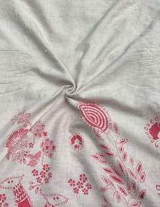 Tissu en coton Khadi traditionnel, pur, tissé à la main, doux, léger, écologique, pour robes, kurtas, saris - Product Image 5