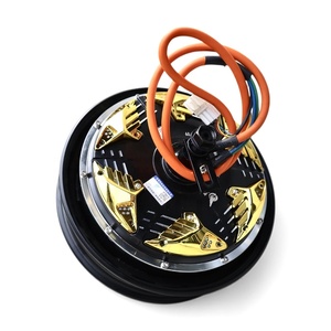 มอเตอร์ขับเคลื่อนสกู๊ตเตอร์/จักรยานไฟฟ้า DKYS ความเร็วสูง กันน้ำ 48V/60V/72V 2000W ขนาด 10 นิ้ว 40H พร้อมชิ้นส่วนตกแต่งเคลือบไฟฟ้า ขนาด 10 นิ้ว 2000W - Product Image 3