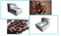 Machine automatique de trempe de chocolat de machines de fonte de chocolat d'acier inoxydable
