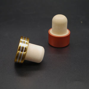 Tapa de corcho con estampado personalizado, tapón de corcho para botella de vino de <span class=keywords><strong>750</strong></span> ml, 500 ml, color dorado, 19 mm - Product Image 5