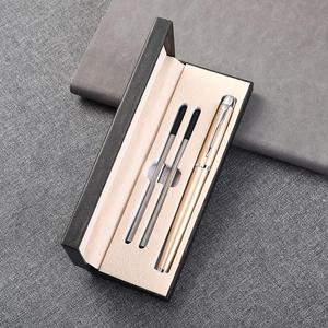 Premium Metal Ballpoint Pen Gift <b>Set</b> with Custom Logo - Executive Promotional Office Writing Pens - Product Image 2