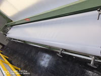 Bannière en PVC Flex Frontlit Super Brillante, Laminage à Chaud, Blanc Bleuâtre, Imperméable, Résistante aux UV, pour Extérieur