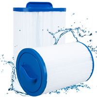 Cartucho de Filtro para Bomba de Piscina Reutilizable de PET Azul+Blanco Hot Star 330/600/800/1000/2500 Gal HY6CH-940 para Accesorios de Piscina