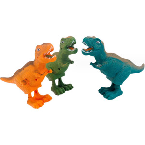 Juguete de dinosaurio Tiranosaurio Rex de plástico con mecanismo de cuerda para niños de 4 a 6 años, regalo interactivo - Product Image 5