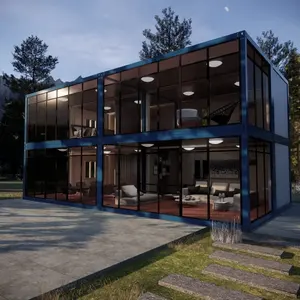 Fabrika fiyatları konteyner ev tamamen monte edilmiş casa prefabricada prefabrik evler modern ev prefabrik evler