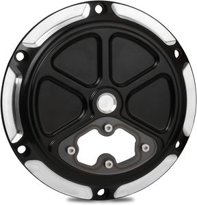 Couvre-carter chromé CNC 6 trous pour Harley Sportster <span class=keywords><strong>1200</strong></span> Custom XL1200C 883 <span class=keywords><strong>SuperLow</strong></span> XL883L 05-19 - Product Image 4