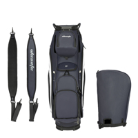 Sac de golf professionnel en cuir PU imperméable, 14 compartiments pleine longueur, logo personnalisé, léger, de luxe, pour hommes