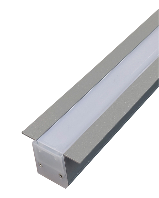 Embedded Outdoor IP65 Rated Led Linear Lighting Building Facade Linkable Strip Wall Light Aluminum PC Cover Warm White RGB