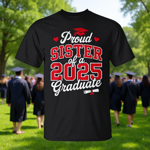 Orgogliosa sorella di un laureato del 2025 - Maglietta per la laurea - Product Image 3