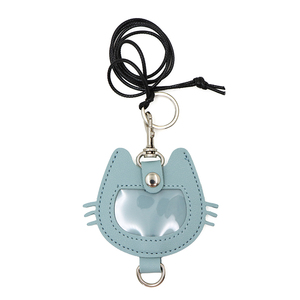 <span class=keywords><strong>Porte</strong></span>-clés en cuir PU en forme de chat mignon, cordon de <span class=keywords><strong>cou</strong></span>, <span class=keywords><strong>porte</strong></span>-badge de dessin animé avec anneau <span class=keywords><strong>porte</strong></span>-clés pour étudiants, <span class=keywords><strong>porte</strong></span>-badge à suspendre au <span class=keywords><strong>cou</strong></span> - Product Image 1