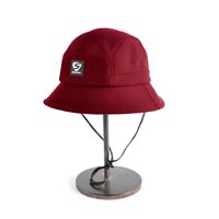 Topi Pantai Musim Panas Unisex Bahan Tiga Lapis Anti Sinar Matahari untuk Perjalanan Luar Ruangan, Tali Pengikat Dapat Disesuaikan, Model Bucket, Cocok untuk Memancing dan Santai