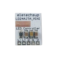 LD24AJTA_MINI DC 12V 24V Kontrol Peredupan LED 0-910MA Arus Konstan Dapat Diatur PWM Driver LED Arduino ESP32