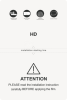 2024 Protecteur d'écran anti-Blueray HD brillant pour les yeux-TPU chinois et coréen pour machine à écran