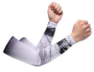 Manches <span class=keywords><strong>d</strong></span>'Été de Protection Solaire Homme, Manches Rafraîchissantes Anti-UV pour Bras, Manches de Sport Fines pour Cyclisme et Conduite - Product Image 5