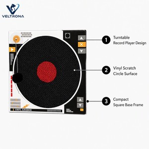 Planche à gratter pour chat en <span class=keywords><strong>vinyle</strong></span>, design tourne-disque DJ <span class=keywords><strong>Jukebox</strong></span>, jouet en carton ondulé, mobilier d'intérieur, vente en gros - Product Image 4