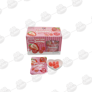 Bonbons gélifiés halal en gros, saveurs acidulées assorties, emballage en vrac en boîtes, certifiés casher, motif bâtonnet - Product Image 2