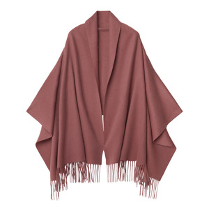 Invierno suave cálido lujo 100% Cachemira chal mujer bufanda diseñador sólido puro Cachemira tejido moda Pashmina estola - Product Image 5