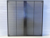 Écran LED transparent semi-extérieur P3.91-7.81 pour façade de centre commercial, armoire 1000x500mm