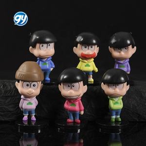รูปปั้นของเล่นตุ๊กตาอะนิเมะ osomatsu-San 6ชิ้นรูปปั้นของเล่นตุ๊กตา <span class=keywords><strong>karamatsu</strong></span> choromatsu ichimatsu jushimatsu - Product Image 1