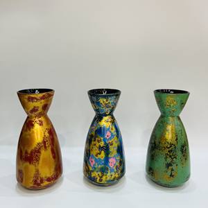 100% vase en laque fait main Vase en laque décoratif artisanal avec finition brillante pour l'affichage intérieur de la maison ou du bureau - Product Image 2