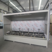 Four de polymérisation électrostatique GookiiTech pour revêtement en poudre, système de cuisson pour revêtement métallique