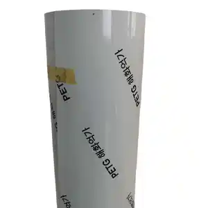 Ubess 0,8mm Hochglanz/Matt ASA Petg/Pet Sheet Film für die Laminierung von MDF-Platten