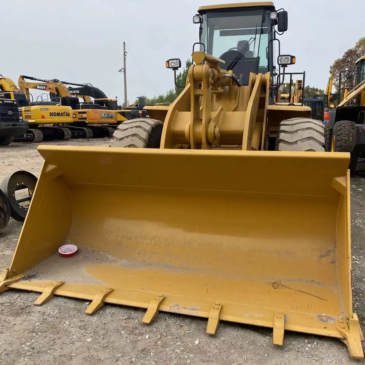 sold in anhui used CAT 966H 966 Loader For Sale construction machine heavy equipment 6 ton 966H Caterpillar