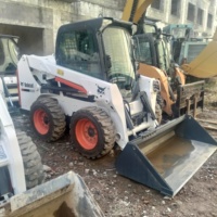 Penjualan Langsung Pabrik Skid Steer Loader, Peralatan Asli, Bucket yang Dapat Ditukar, Loader S550/S630/S770.