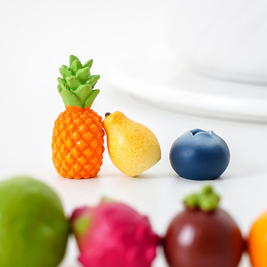 Modèle en résine de fruits simulés, accessoires de décoration DIY, ornements de bureau pour micro-paysages - Product Image 3