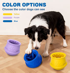 知育犬用パズルフィーダー、揺れる食器、食洗機対応、インタラクティブなおもちゃ、壊れないスローフィーダー、噛む力の強い犬用 - Product Image 6