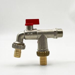 <span class=keywords><strong>Robinet</strong></span> de lavabo en laiton à poignée de conception moderne <span class=keywords><strong>Robinet</strong></span> de tuyau d'arrosage 1/2 Buse antigel - Product Image 5